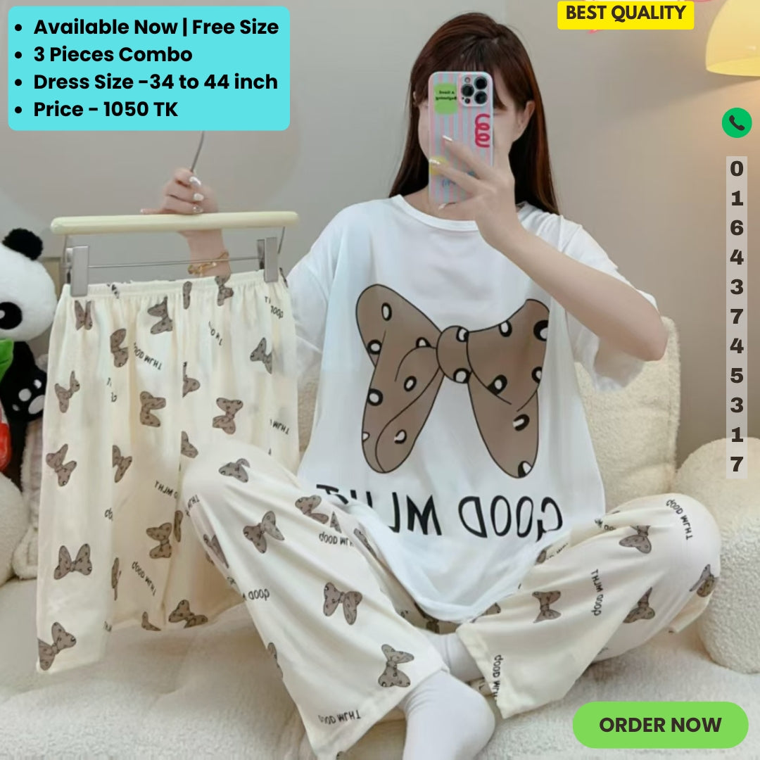 T-Shirt & Pajamas Set